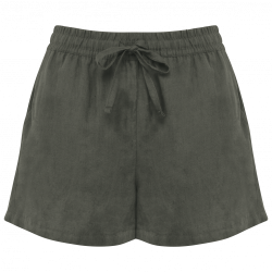 Short de lino mujer