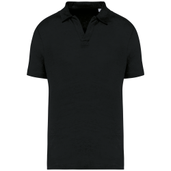 Polo de lino hombre