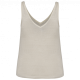 Camiseta de tirantes de lino mujer Ref.TTSP343-IVORY