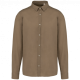 Camisa ecorresponsable hombre Ref.TTSP506IC-VERDE OLIVA