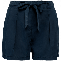 Shorts ecorresponsables de lyocell y efecto lavado mujer