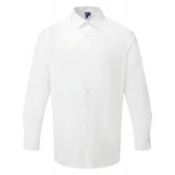 Camisa popelina recyclight manga larga hombre