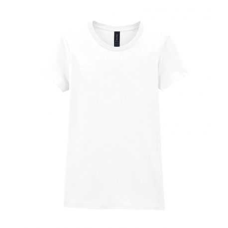 Camiseta softstyle mujer de algodón preencogido