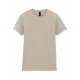 Camiseta softstyle mujer de algodón preencogido Ref.TTGI6400L-SAND