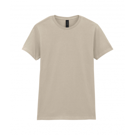 Camiseta softstyle mujer de algodón preencogido