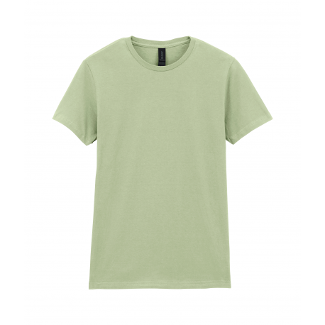 Camiseta softstyle mujer de algodón preencogido