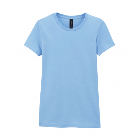 Camiseta softstyle mujer de algodón preencogido