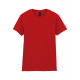Camiseta softstyle mujer de algodón preencogido Ref.TTGI6400L-RED DE CEREZA ANTIGUA