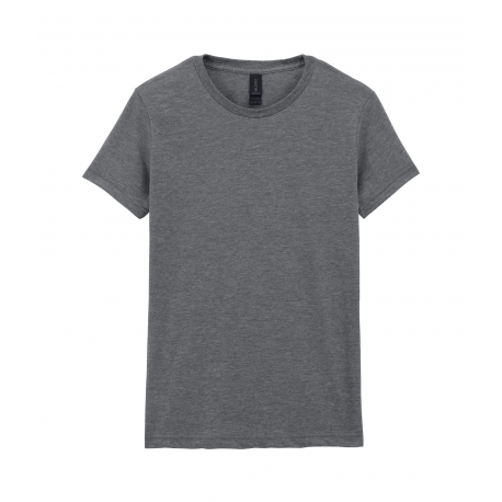 Camiseta softstyle mujer de algodón preencogido