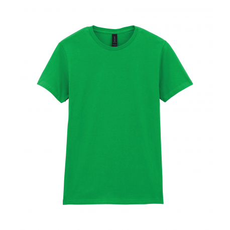 Camiseta softstyle mujer de algodón preencogido