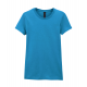 Camiseta softstyle mujer de algodón preencogido Ref.TTGI6400L-ZAFIRO ANTIGUO