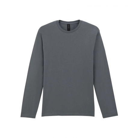 Camiseta softstyle manga larga hombre