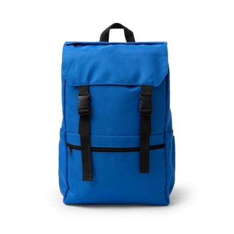 Mochila con solapa realizada en 600D RPET SOLAP