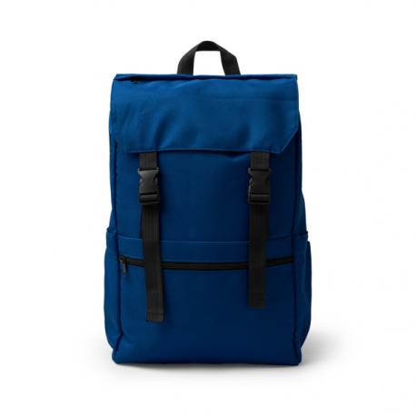 Mochila con solapa realizada en 600D RPET SOLAP