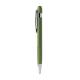 Bolígrafo con cuerpo de aluminio reciclado ENDRIK Ref.RBL1816-VERDE SALVIA