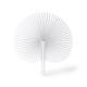 Paipai plegable con varillas de plástico KAORI Ref.RFN1731-BLANCO 