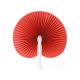 Paipai plegable con varillas de plástico KAORI Ref.RFN1731-ROJO 