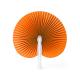 Paipai plegable con varillas de plástico KAORI Ref.RFN1731-NARANJA 