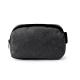 Riñonera realizada en 300D RPET con bolsillo frontal LAGAX Ref.RBO1775-NEGRO 