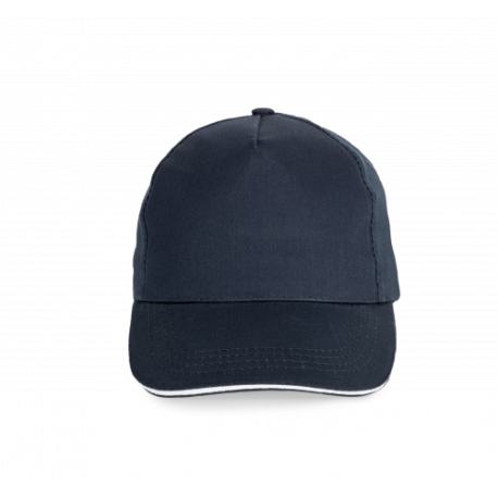 Gorra con sandwich contrastado - 5 paneles