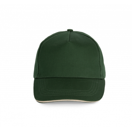 Gorra con sandwich contrastado - 5 paneles