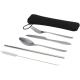 Cubertería de acero inoxidable de 5 piezas Sheen Ref.PF113413-PLATEADO 