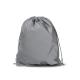 Mochila de cuerdas reflectante realizada en poliéster LAZAR Ref.RMO1673-GRIS 