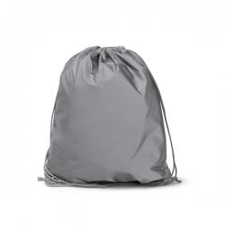 Mochila de cuerdas reflectante realizada en poliéster LAZAR