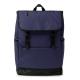 Mochila con solapa realizada en PU Leather TROIS Ref.RMO1743-MARINO 