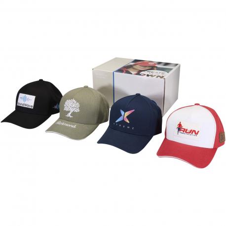 Kit de muestras de gorras recicladas 