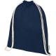 Mochila de cuerdas de algodón orgánico de 100 g/m² 5l Orissa Ref.PF120490-AZUL MARINO 