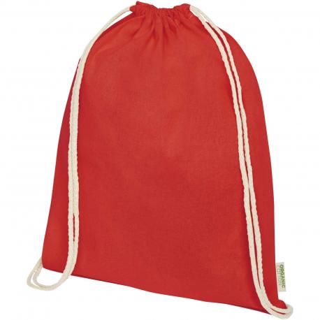 Mochila de cuerdas de algodón orgánico de 100 g/m² 5l Orissa