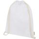 Mochila de cuerdas de algodón orgánico de 100 g/m² 5l Orissa Ref.PF120490-BLANCO 