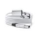 Cable antienredo con salida USB ELON Ref.RIA1760-BLANCO 