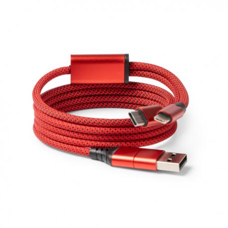 Cable antienredo con salida USB ELON