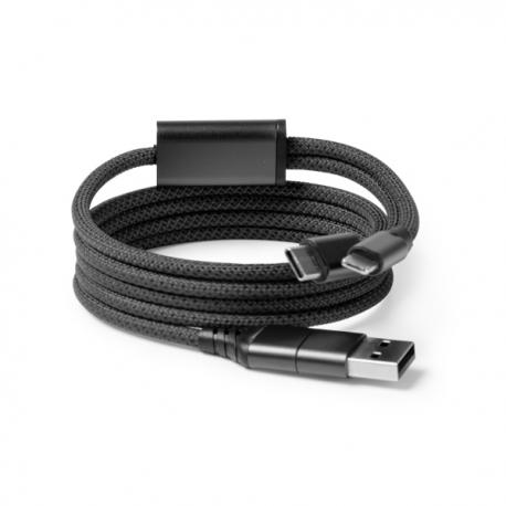 Cable antienredo con salida USB ELON