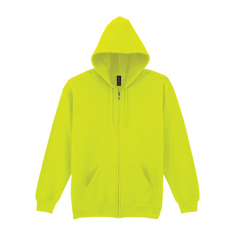 Sudadera heavy blend™ capucha y cremallera hombre