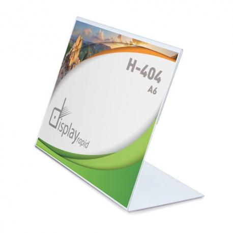 Portagrafica pvc horizontal a6 