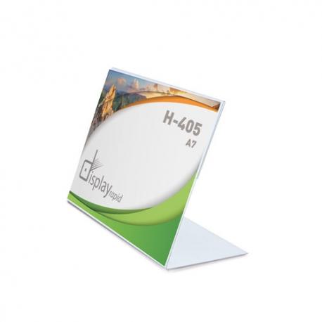Portagrafica pvc horizontal a7 