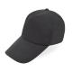 Gorra clásica con visera larga 5 paneles Ref.CFT1305-NEGRO 