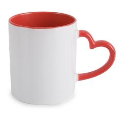 Mug sublimacion corazon