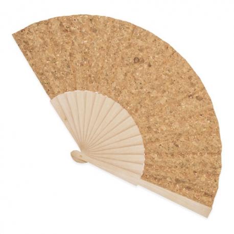 Abanico de corcho