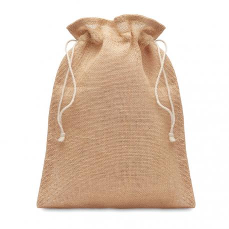 Bolsa regalo pequeña de yute Jute small