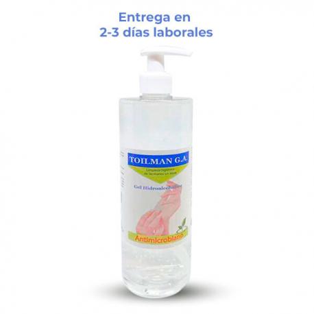 Gel desinfectante de 500ml con dosificador