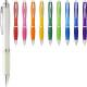 Bolígrafo nash de color con grip de color y tinta negra Ref.PF106399-MORADO 