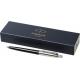 Bolígrafo Jotter cuerpo colores tinta azul Ref.PF106477-NEGRO INTENSO/PLATA 