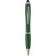 Bolígrafo con stylus con cuerpo y empuñadura del mismo color con acabados cromados “nash”  Ref.PF106739-VERDE BOSQUE 