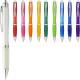 Bolígrafo nash de color con grip de color y tinta azul Ref.PF107078-MORADO 