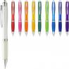 Bolígrafo nash de color con grip de color y tinta azul