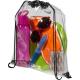 Mochila de cuerdas transparente 5l Lancaster Ref.PF120086-NEGRO INTENSO/TRANSPARENTE CLARO 